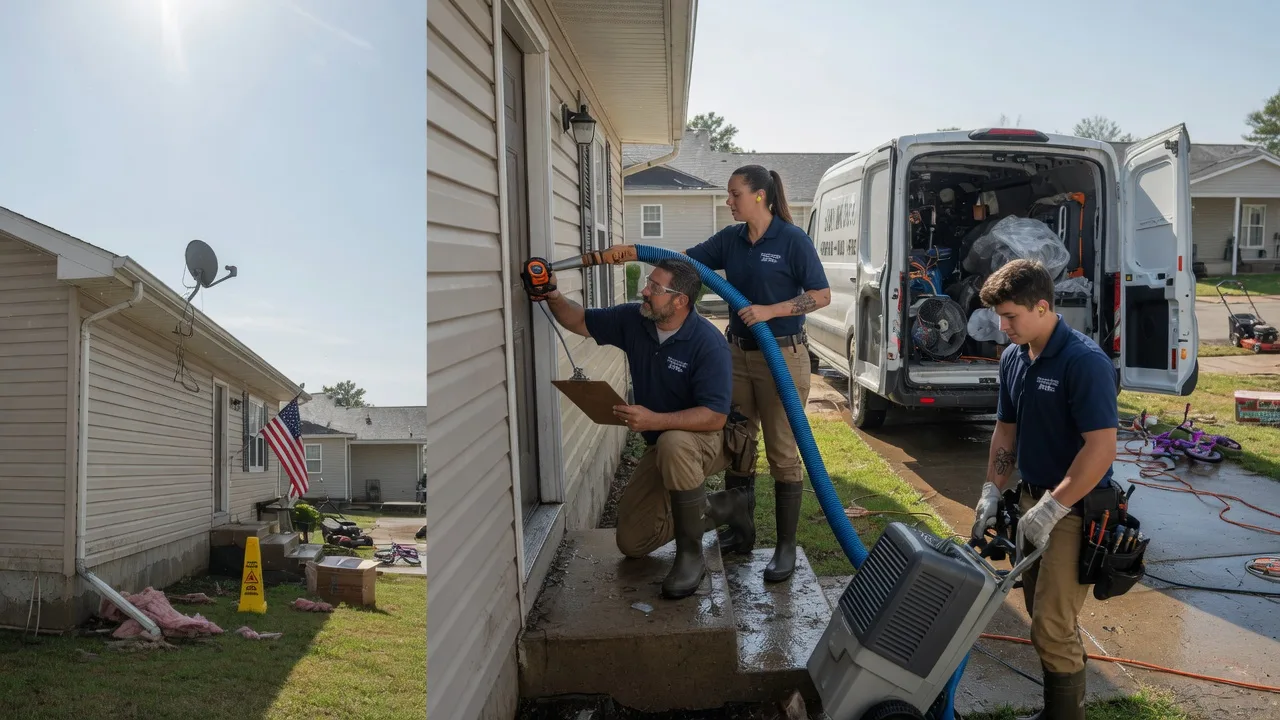 Ceiling Water Damage Restoration in Grangeville, ID near me